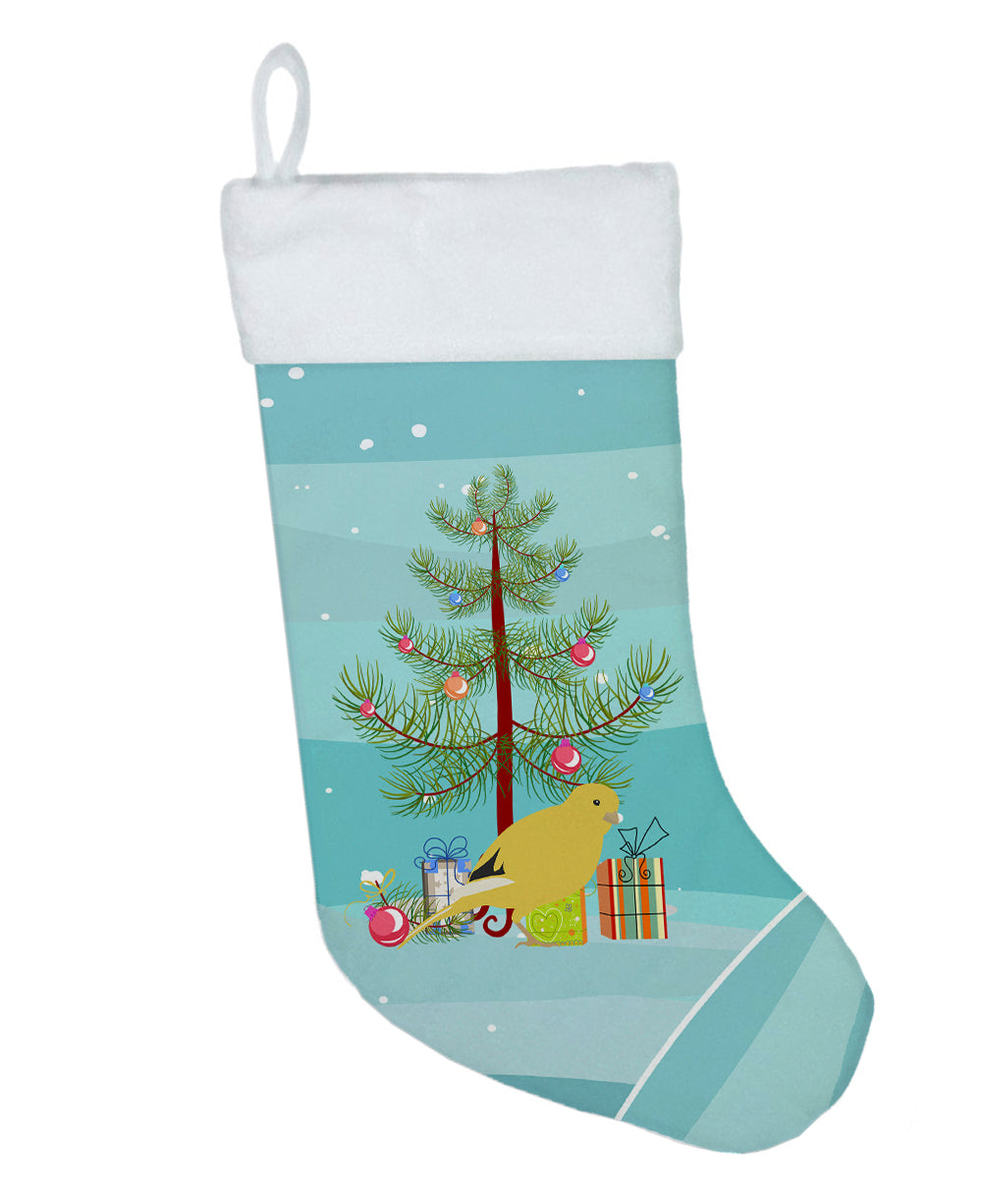 Border Canary Merry Christmas Christmas Stocking  the-store.com.