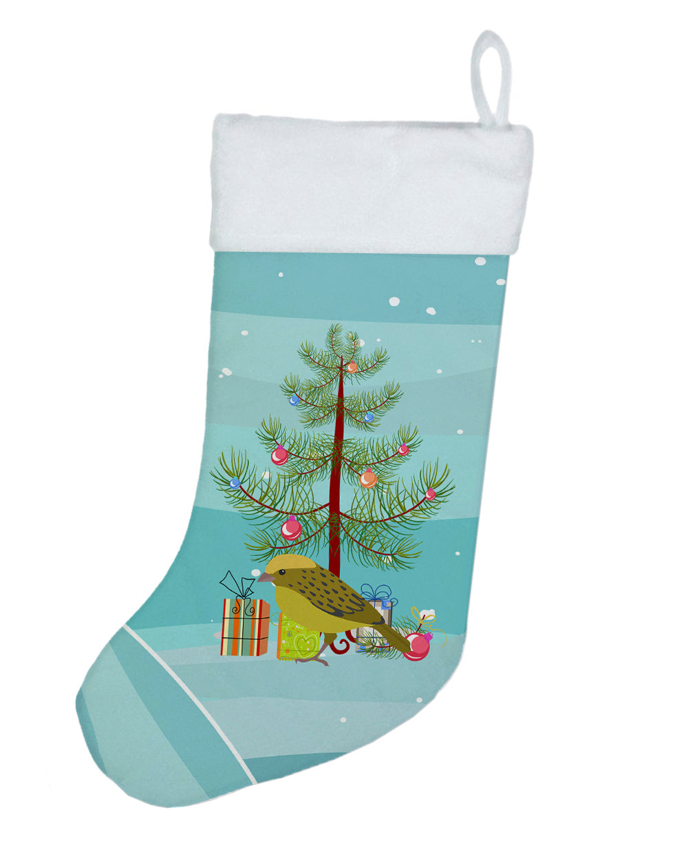 Lizard Canary Merry Christmas Christmas Stocking  the-store.com.