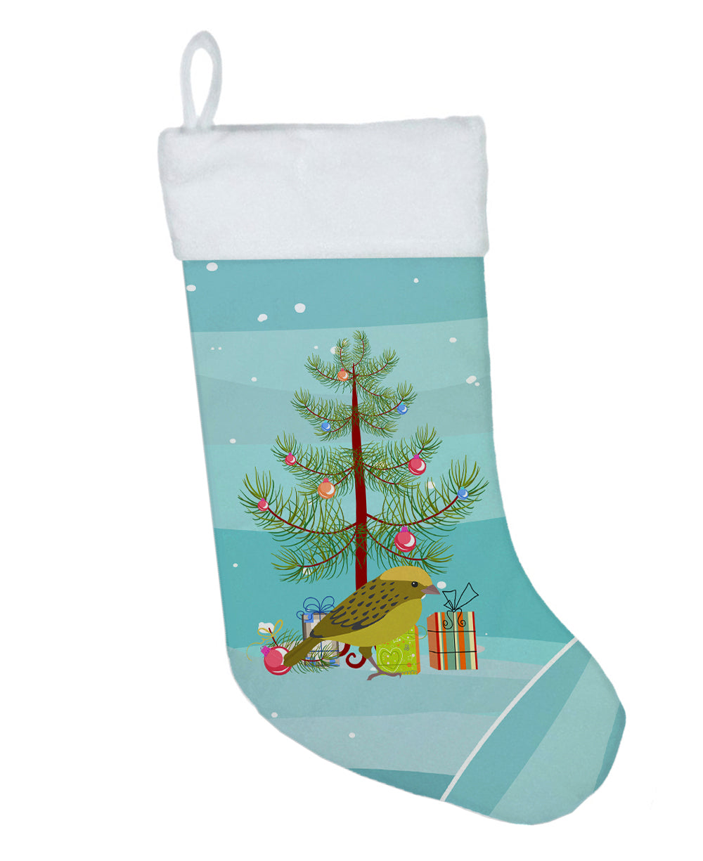 Lizard Canary Merry Christmas Christmas Stocking  the-store.com.