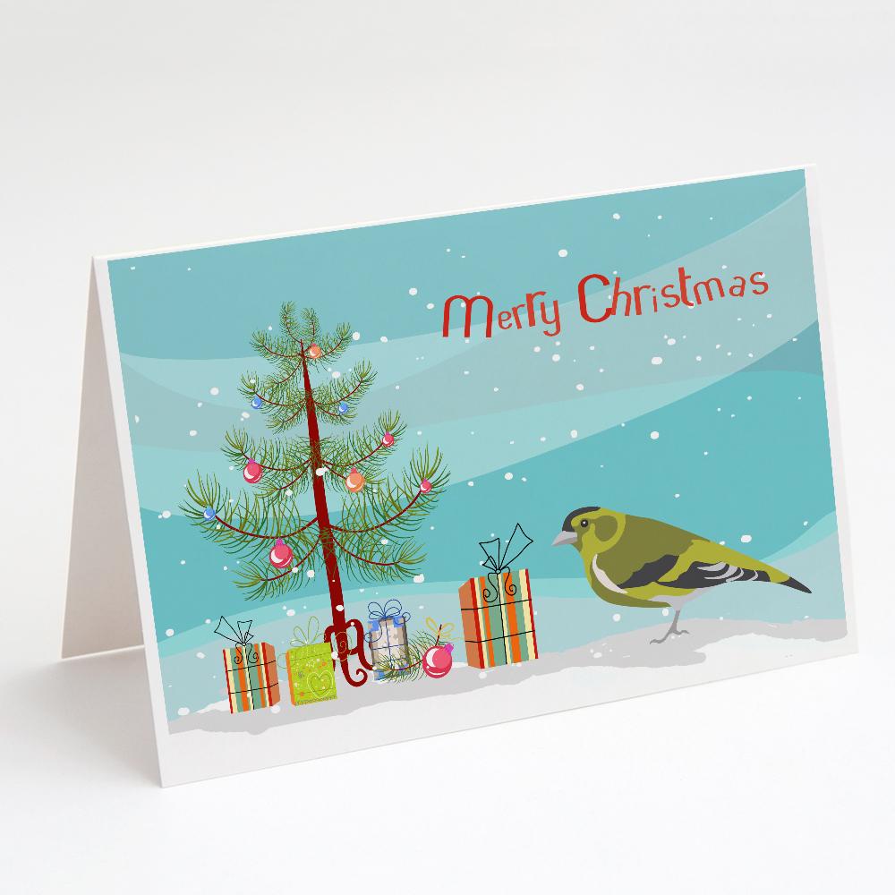 Buy this Siskin Merry Christmas Greeting Cards and Envelopes Pack of 8