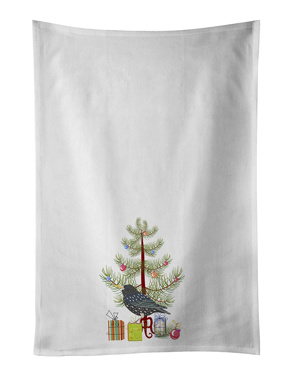 Buy this Starling Merry Christmas White Kitchen Towel Set of 2