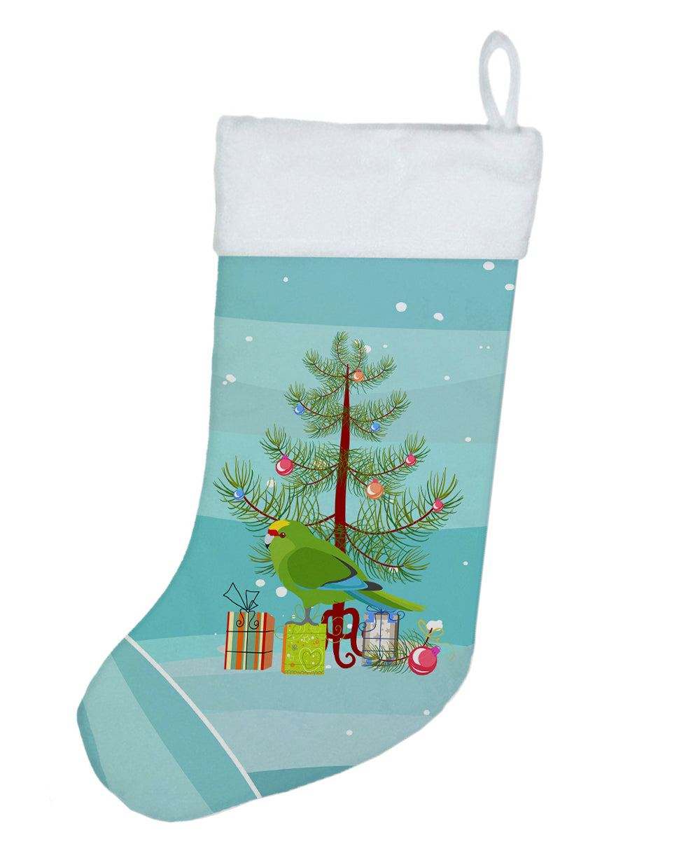 New Zealand Parakeet Merry Christmas Christmas Stocking  the-store.com.