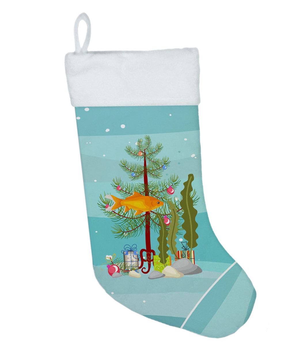 Goldfish Common Merry Christmas Christmas Stocking  the-store.com.