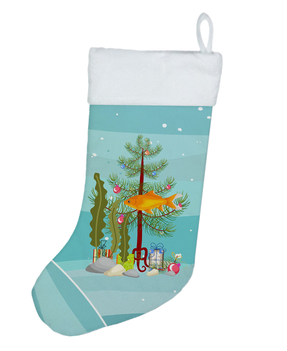 Goldfish Common Merry Christmas Christmas Stocking  the-store.com.