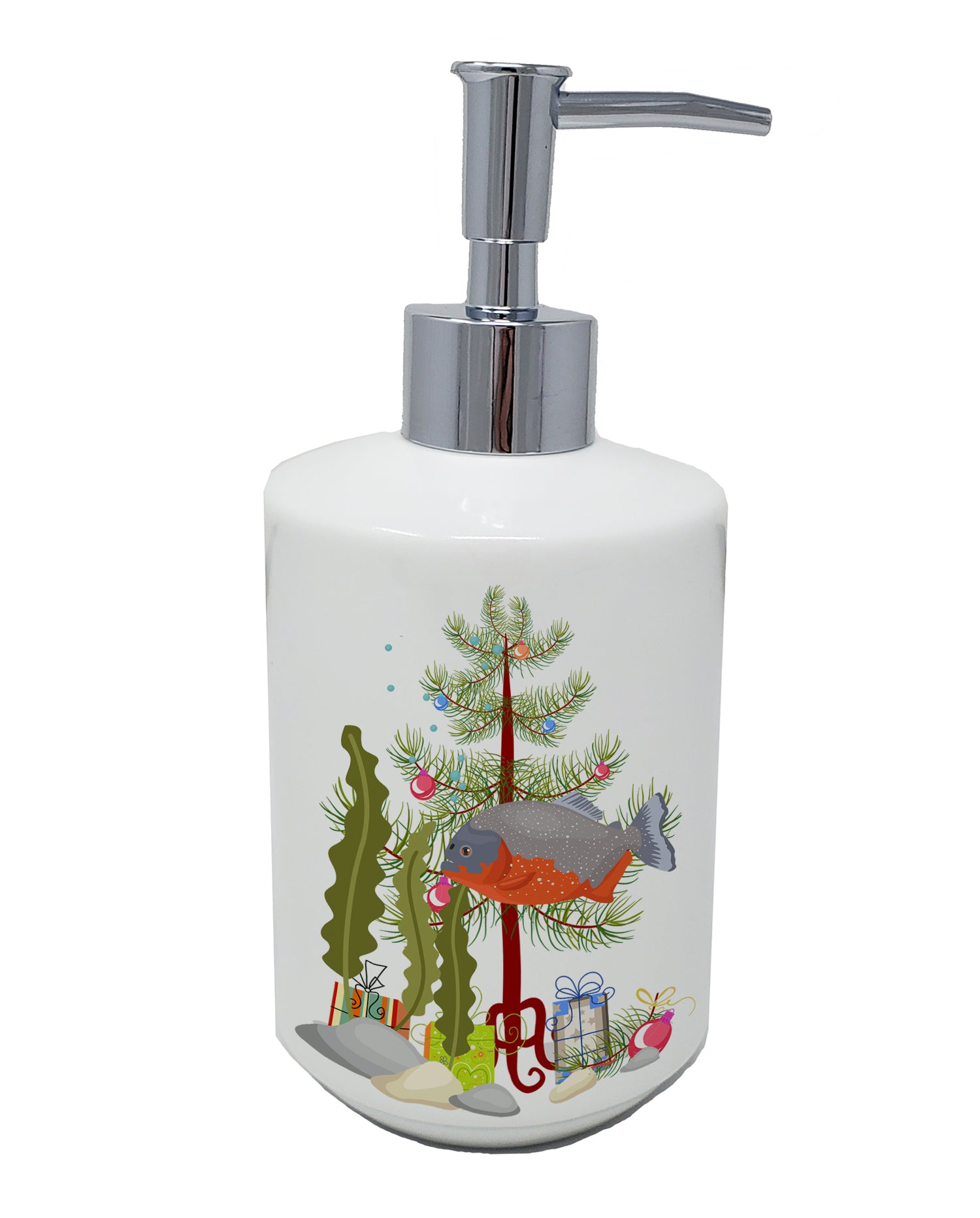 Buy this Piranha Merry Christmas Ceramic Soap Dispenser