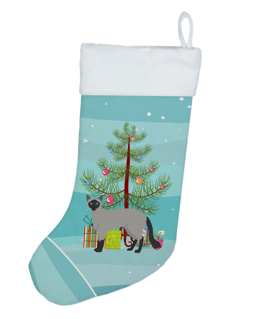 Balinese #1 Cat Merry Christmas Christmas Stocking  the-store.com.