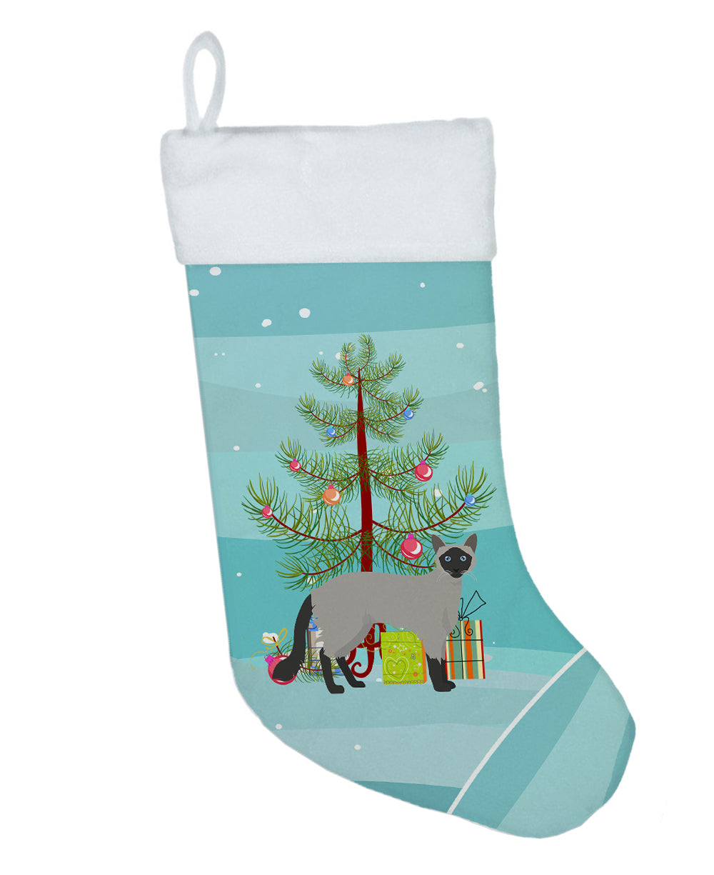 Balinese #1 Cat Merry Christmas Christmas Stocking  the-store.com.