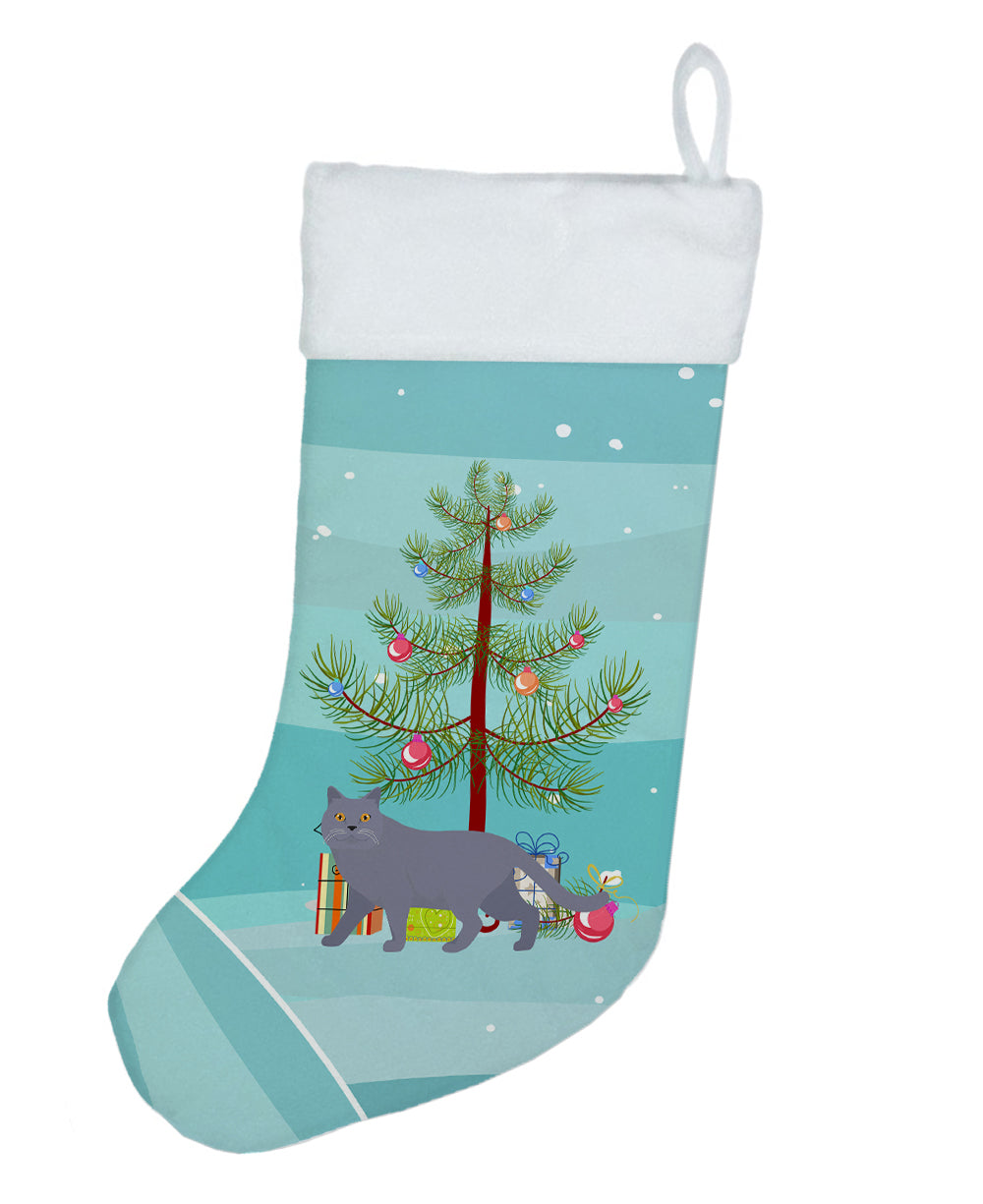 British Shorthair #1 Cat Merry Christmas Christmas Stocking  the-store.com.