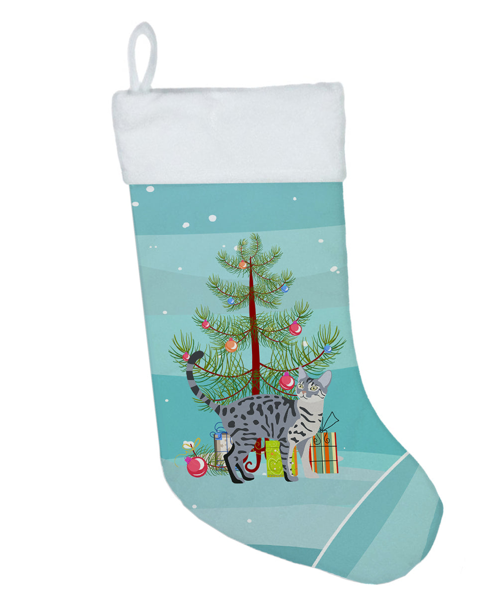 California Spangled #1 Cat Merry Christmas Christmas Stocking  the-store.com.