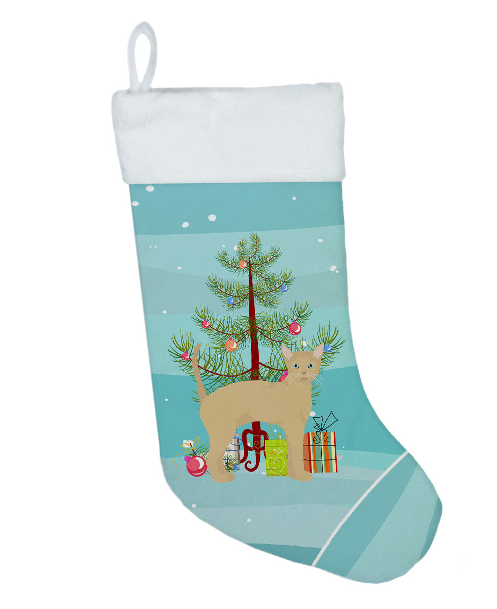 German Rex #2 Cat Merry Christmas Christmas Stocking  the-store.com.