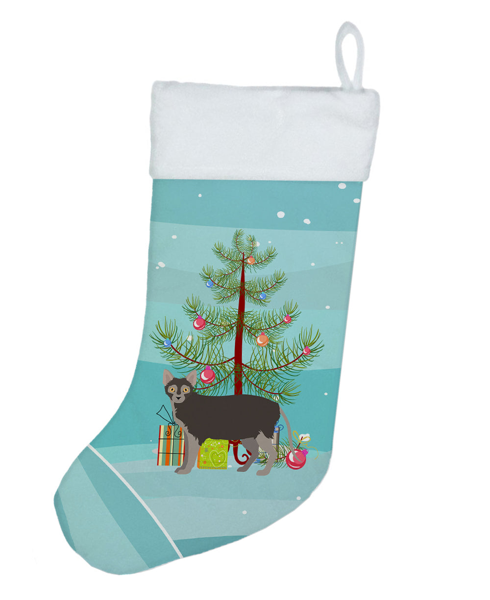 Lykoi #1 Cat Merry Christmas Christmas Stocking  the-store.com.