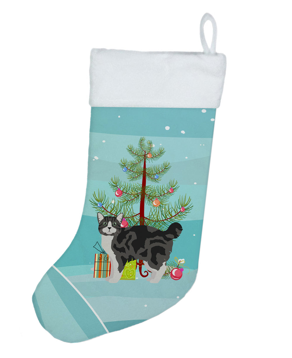 Manx #1 Cat Merry Christmas Christmas Stocking  the-store.com.