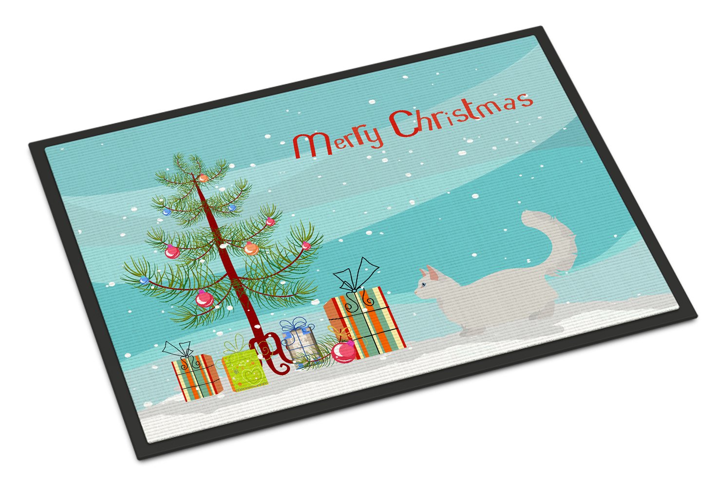 Munchkin #2 Cat Merry Christmas Indoor or Outdoor Mat 24x36 CK4657JMAT by Caroline's Treasures