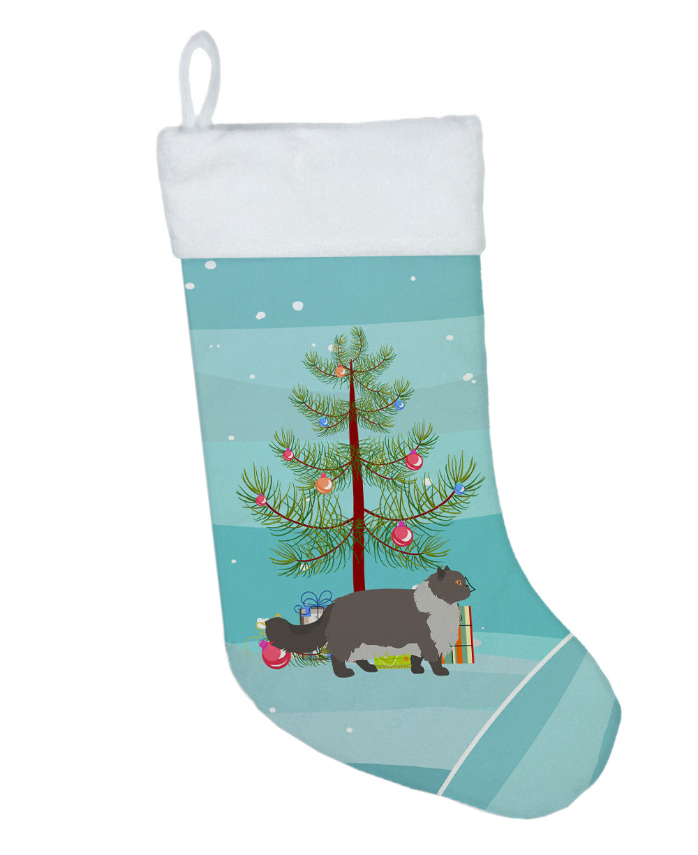 Persian Modern #2 Cat Merry Christmas Christmas Stocking  the-store.com.