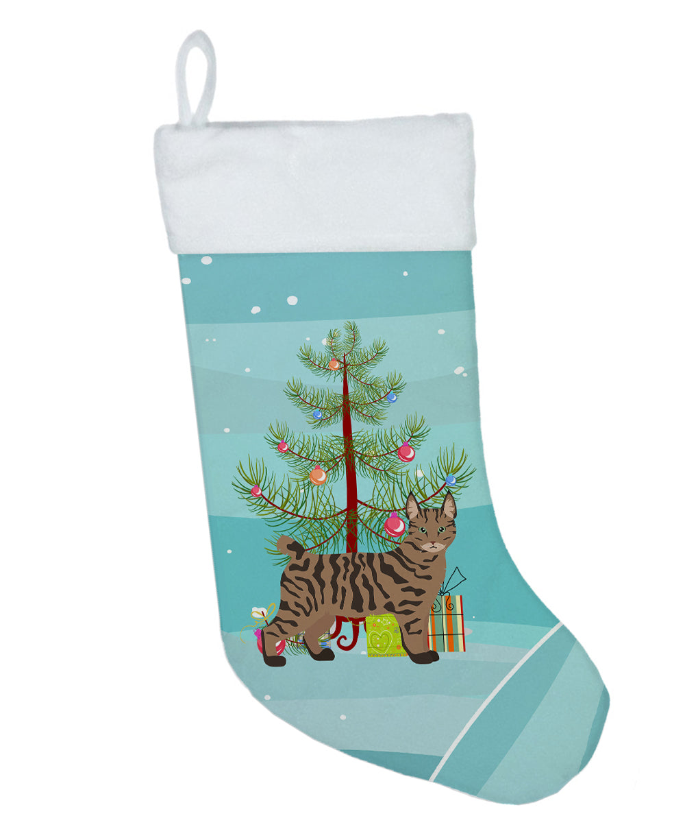 Pixie Bob #1 Cat Merry Christmas Christmas Stocking  the-store.com.