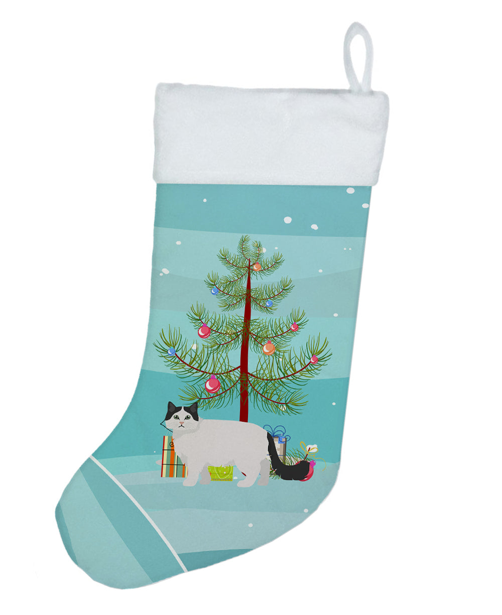 Ragamuffin #1 Cat Merry Christmas Christmas Stocking  the-store.com.