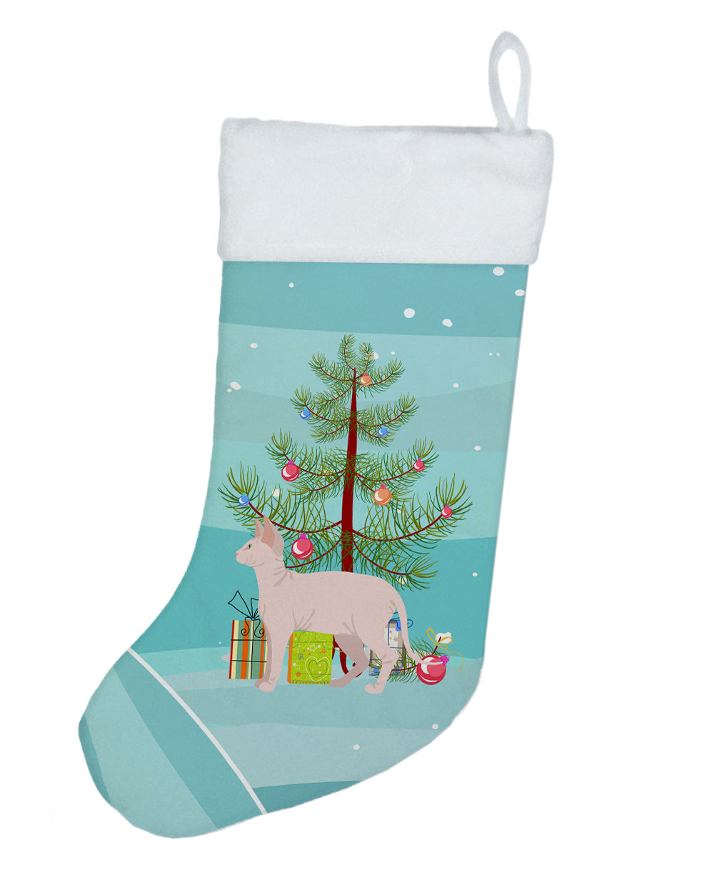 Sphynx Cat Merry Christmas Christmas Stocking  the-store.com.