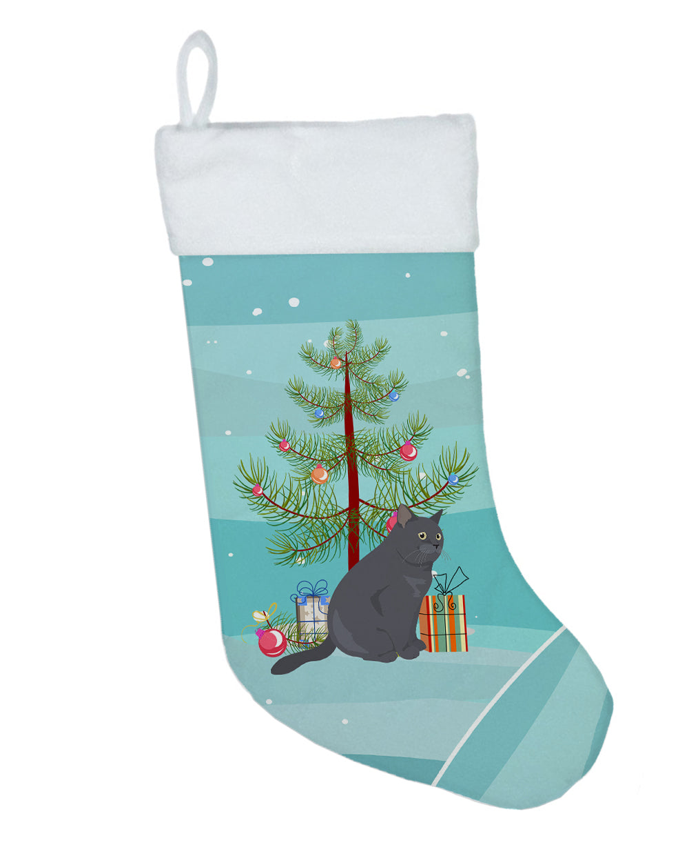 British Shorthair #1 Cat Merry Christmas Christmas Stocking  the-store.com.