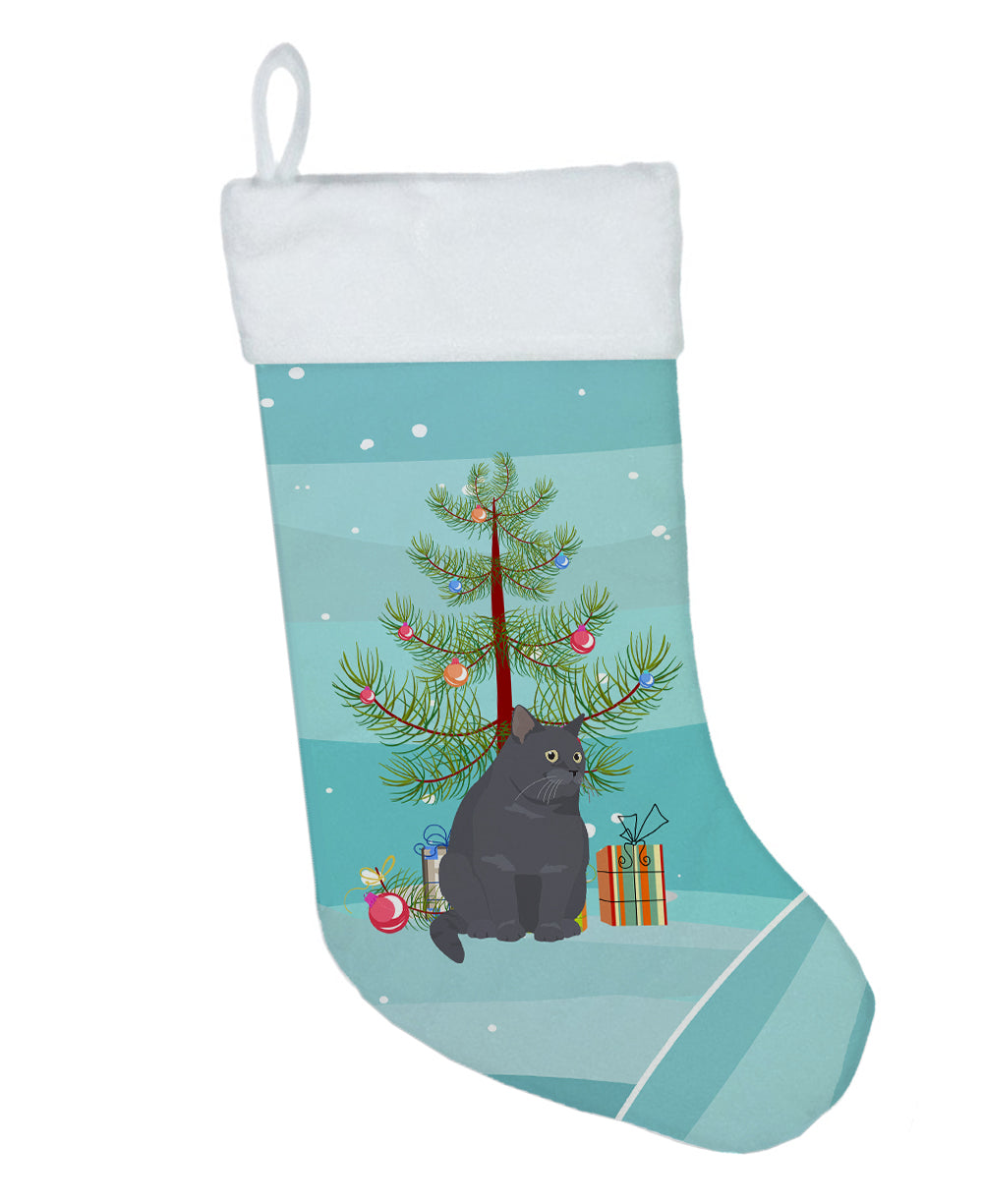 British Shorthair #2 Cat Merry Christmas Christmas Stocking  the-store.com.