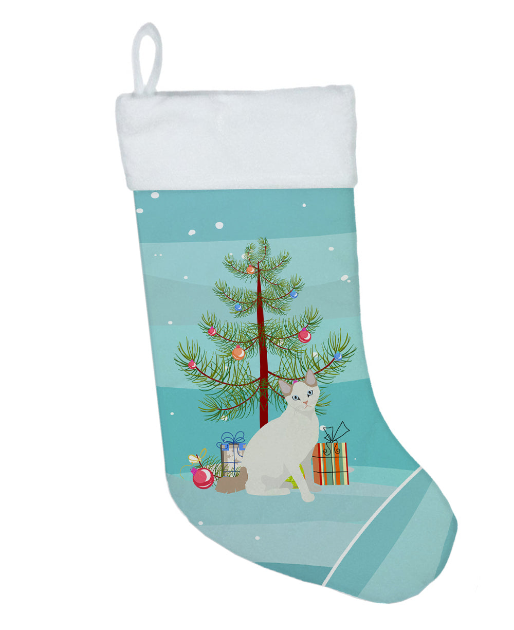 Korean Bobtail Cat Merry Christmas Christmas Stocking  the-store.com.