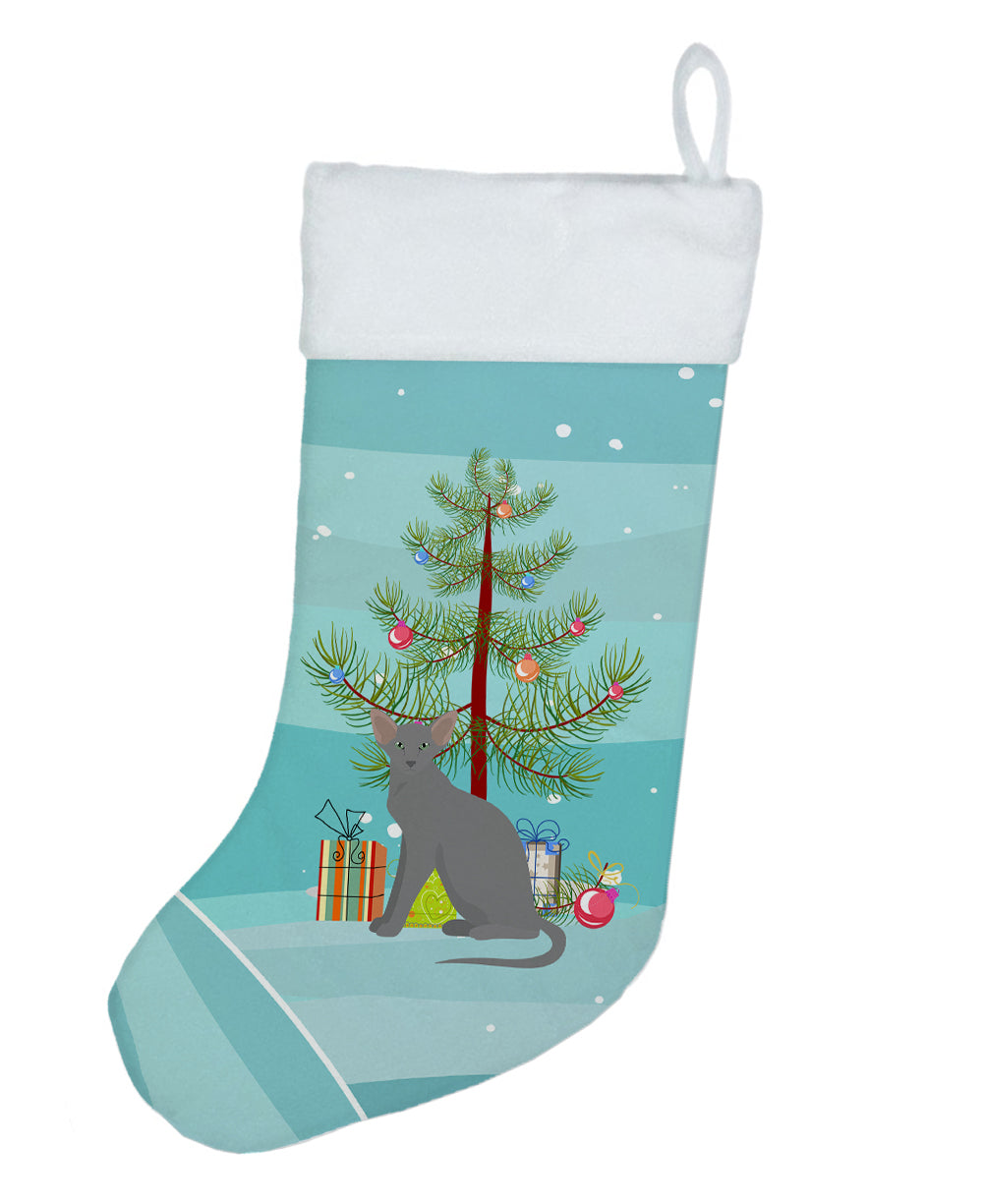 Oriental Shorthair Cat Merry Christmas Christmas Stocking  the-store.com.