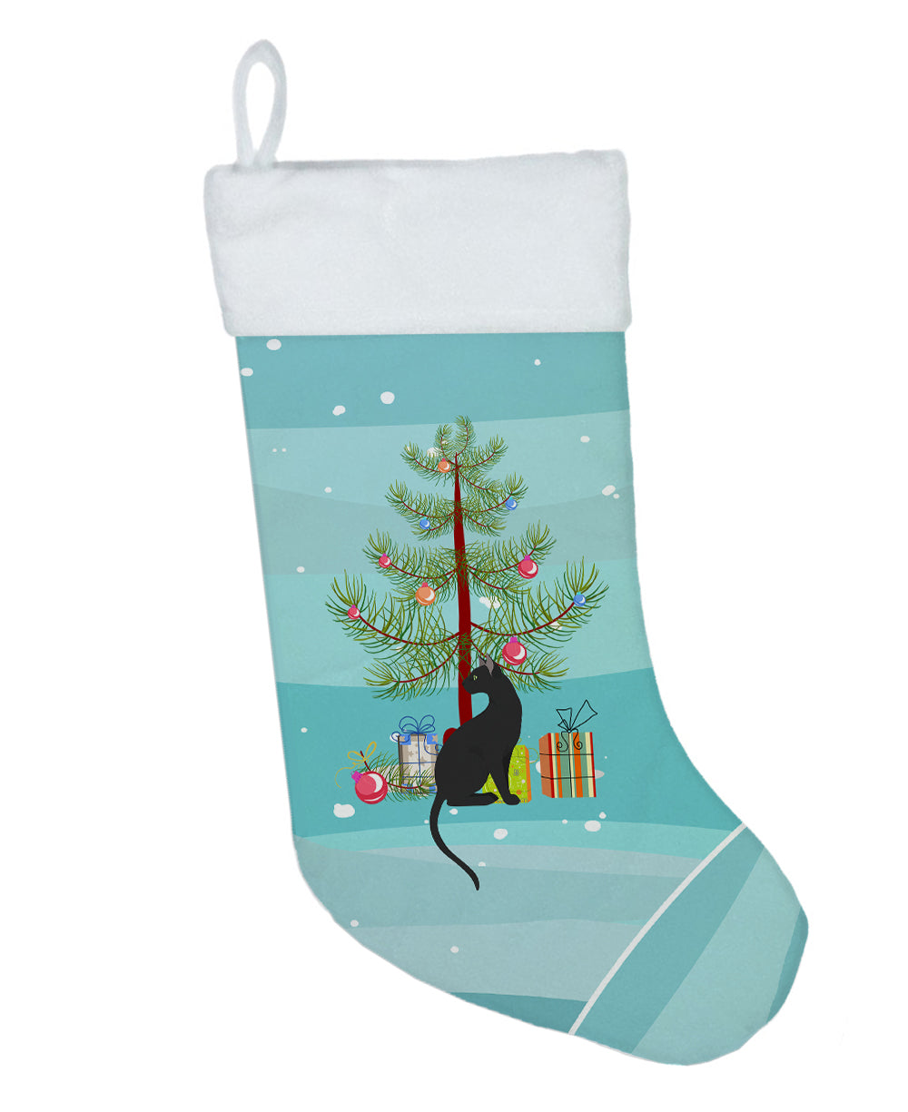 Pantherette Cat Merry Christmas Christmas Stocking  the-store.com.