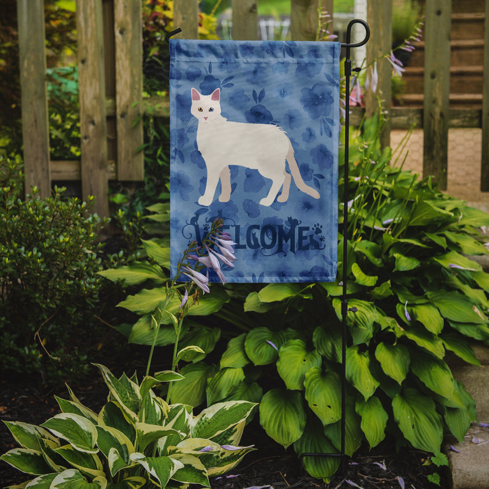 Aphrodite Giant #1 Cat Welcome Flag Garden Size CK4824GF  the-store.com.