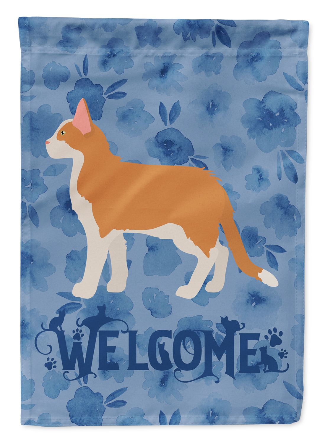 Aphrodite Giant #2 Cat Welcome Flag Garden Size CK4825GF  the-store.com.