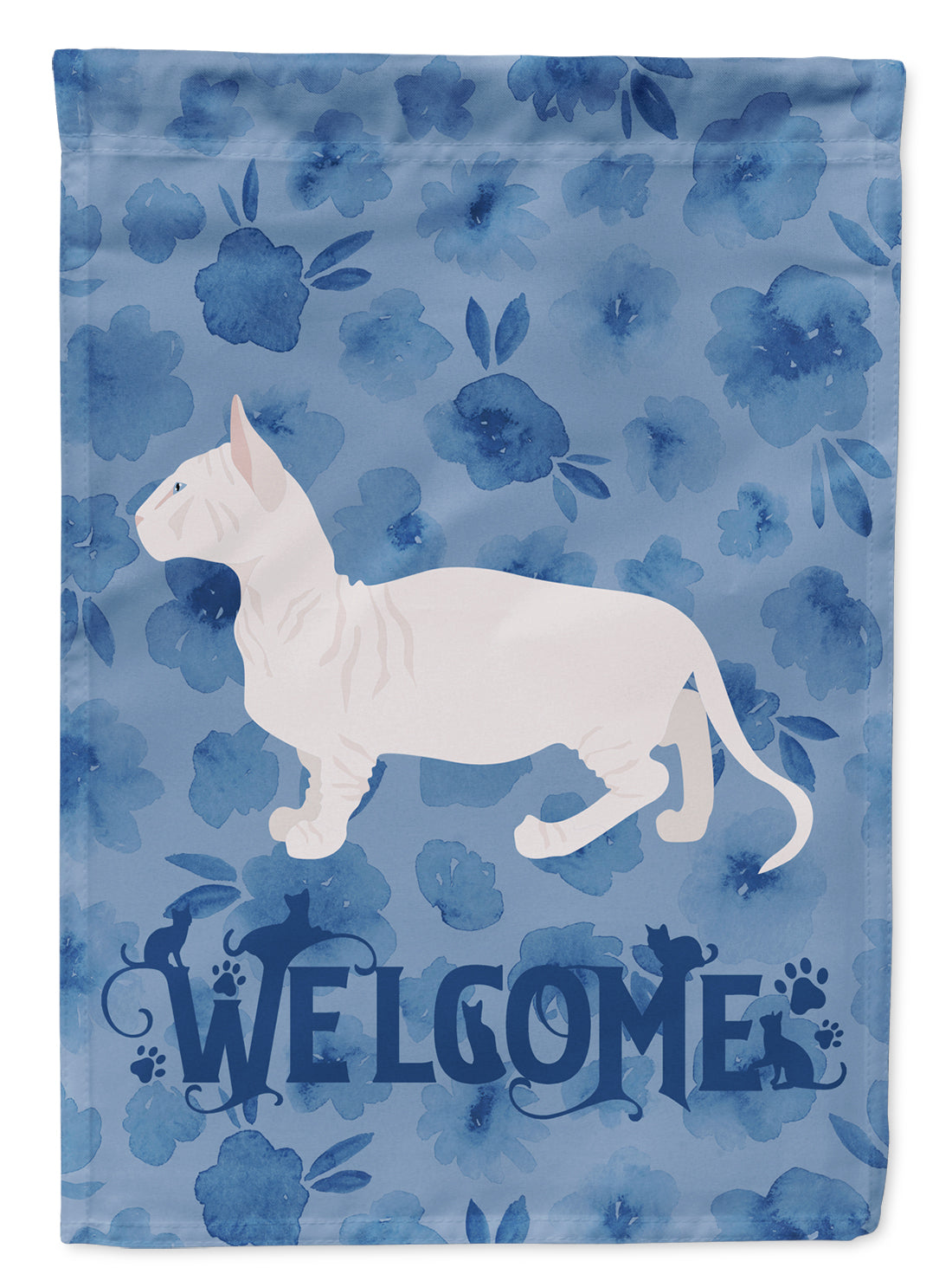 Bambino #2 Cat Welcome Flag Garden Size CK4833GF  the-store.com.