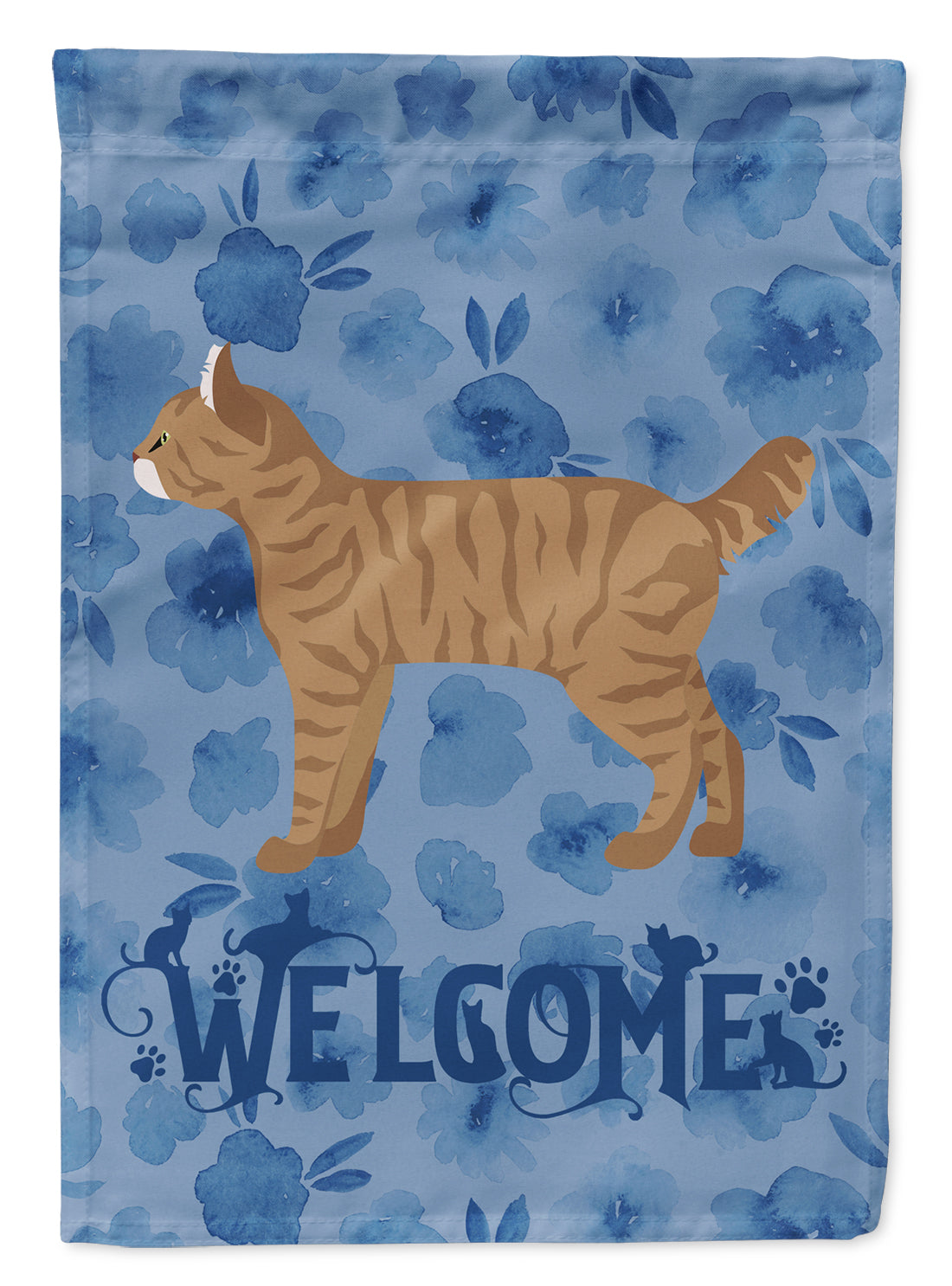 Highlander Lynx #1 Cat Welcome Flag Garden Size CK4896GF  the-store.com.