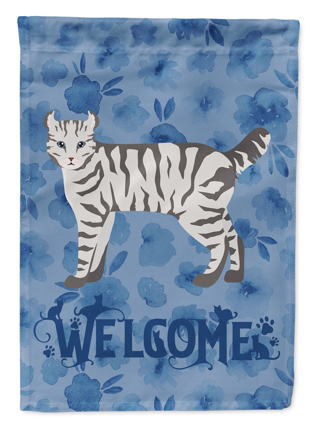 Highlander Lynx #2 Cat Welcome Flag Garden Size CK4897GF  the-store.com.