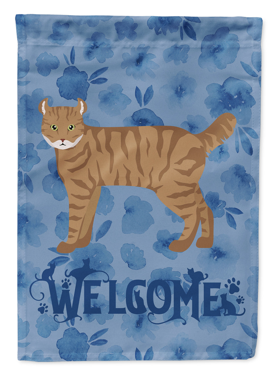 Highlander Lynx #3 Cat Welcome Flag Garden Size CK4898GF  the-store.com.