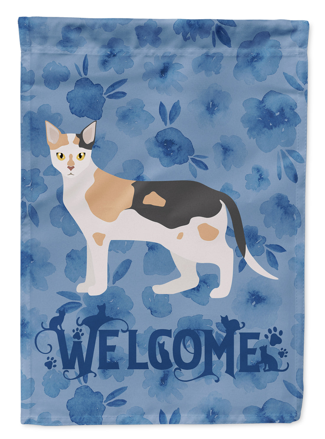 Malayan #1 Cat Welcome Flag Garden Size CK4916GF  the-store.com.