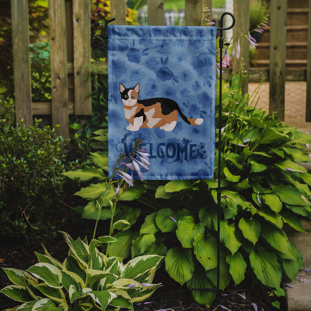 Munchkin Cat Welcome Flag Garden Size CK4922GF  the-store.com.