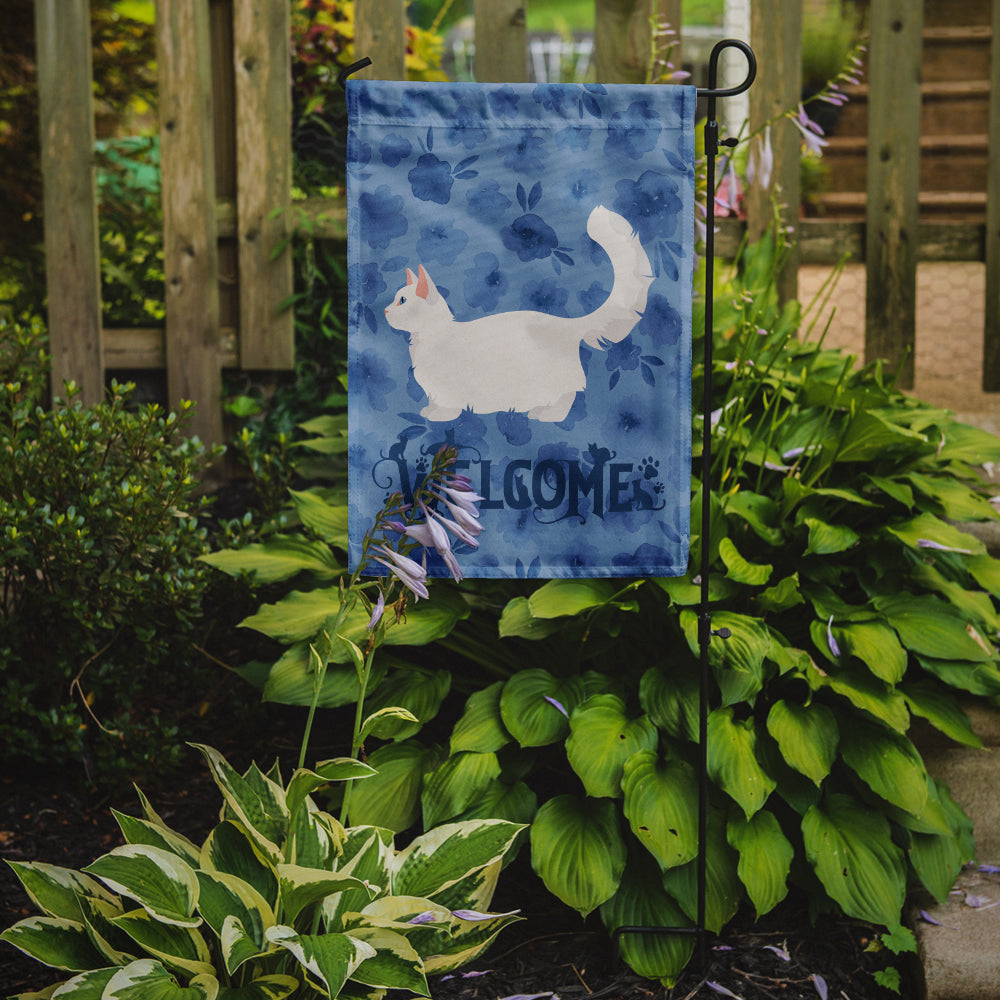 Munchkin #2 Cat Welcome Flag Garden Size CK4923GF  the-store.com.