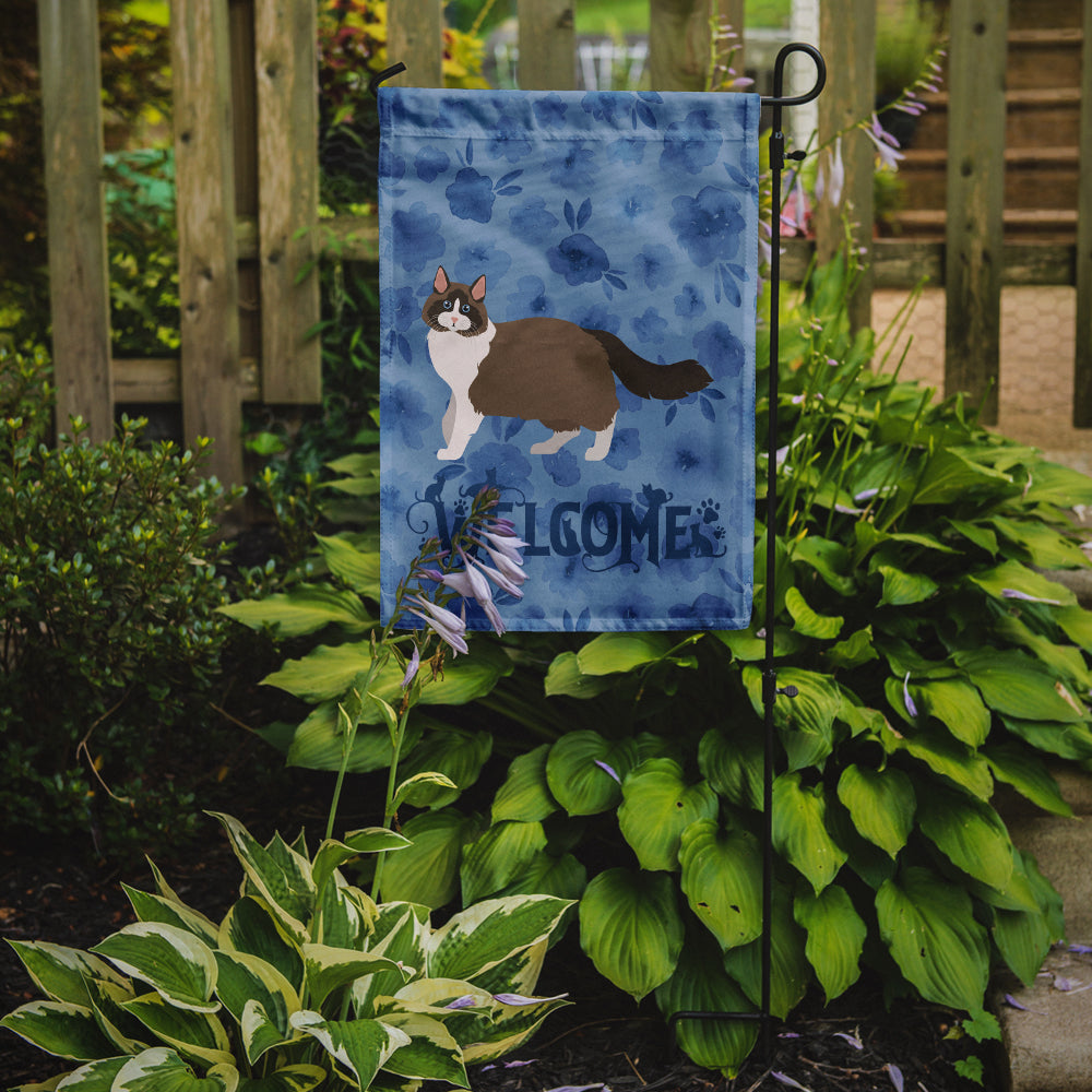 Ragdoll #1 Cat Welcome Flag Garden Size CK4958GF  the-store.com.