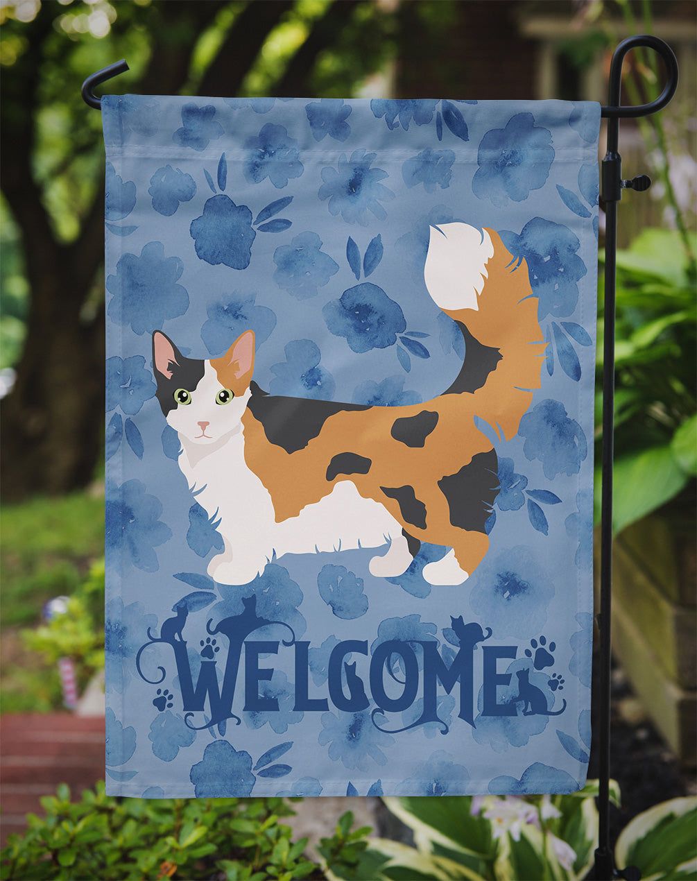 Skookum Cat Welcome Flag Garden Size CK4983GF  the-store.com.