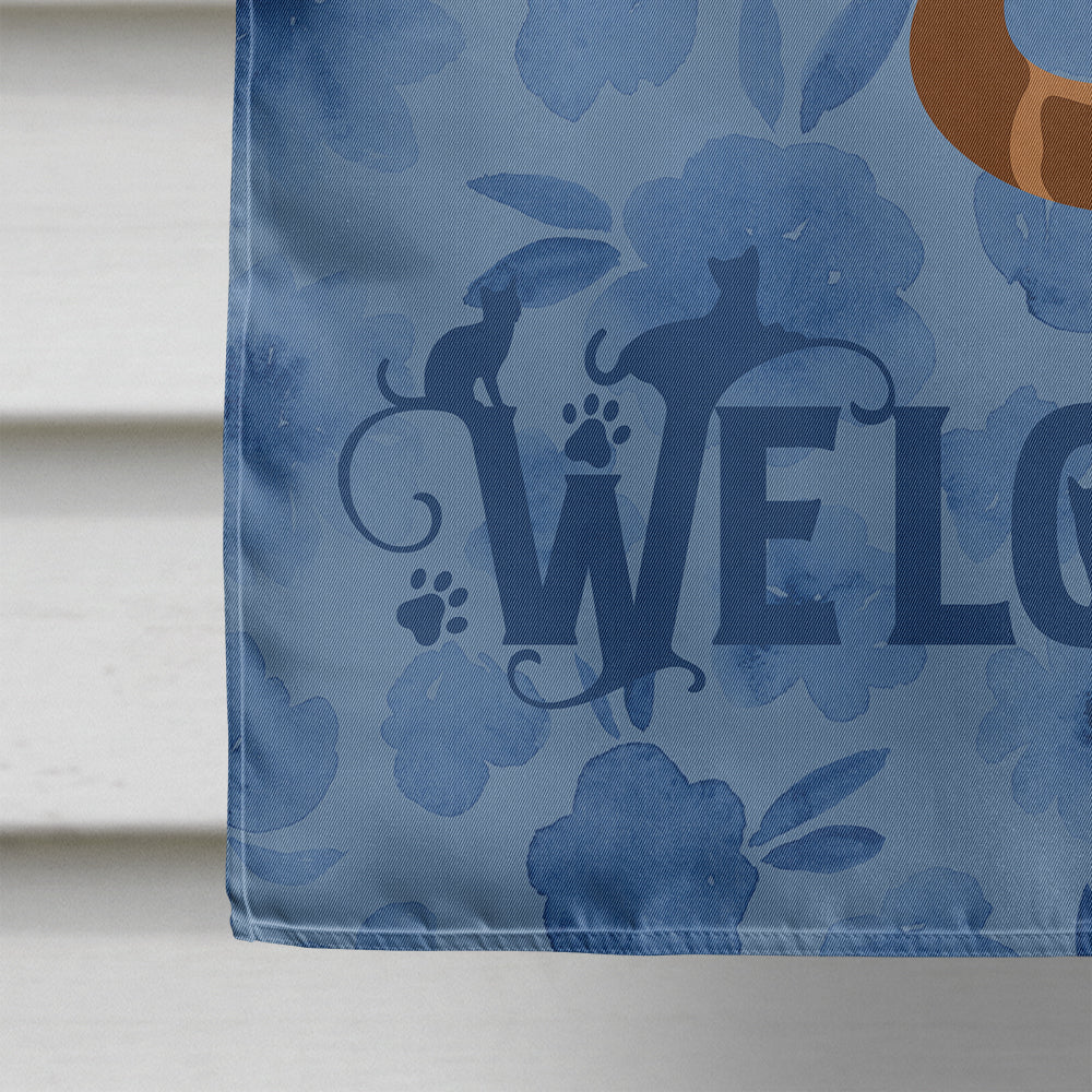 Bengal Cat Welcome Flag Canvas House Size CK5013CHF  the-store.com.