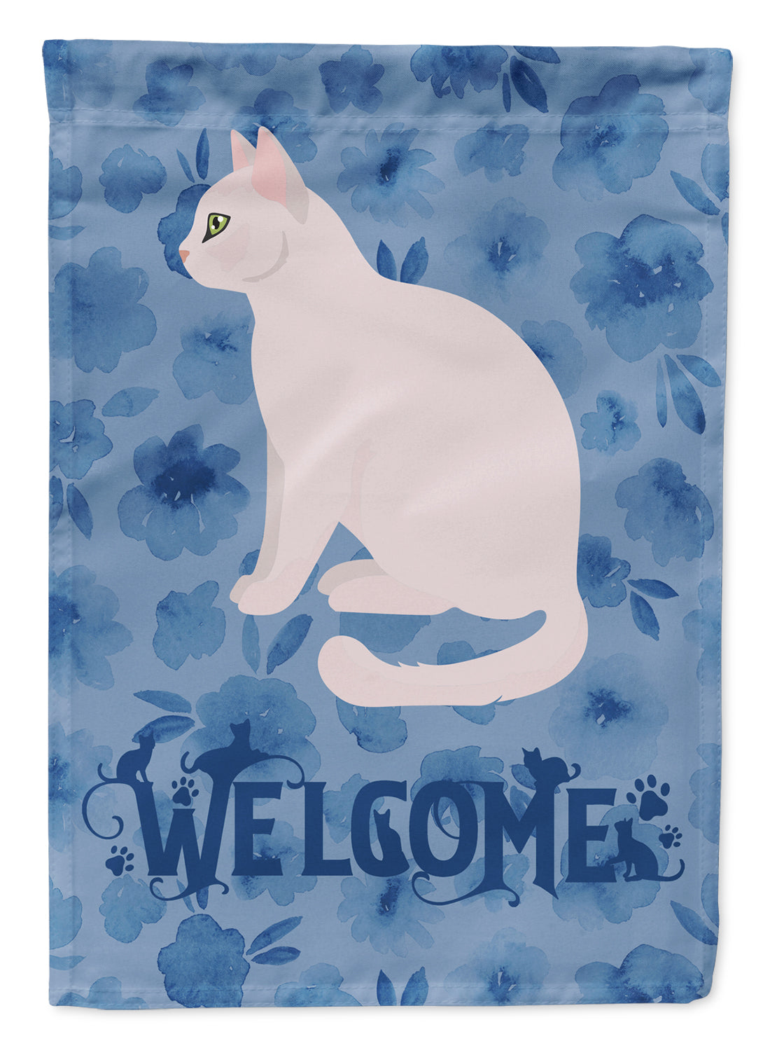 Burmilla #2 Cat Welcome Flag Garden Size CK5022GF  the-store.com.