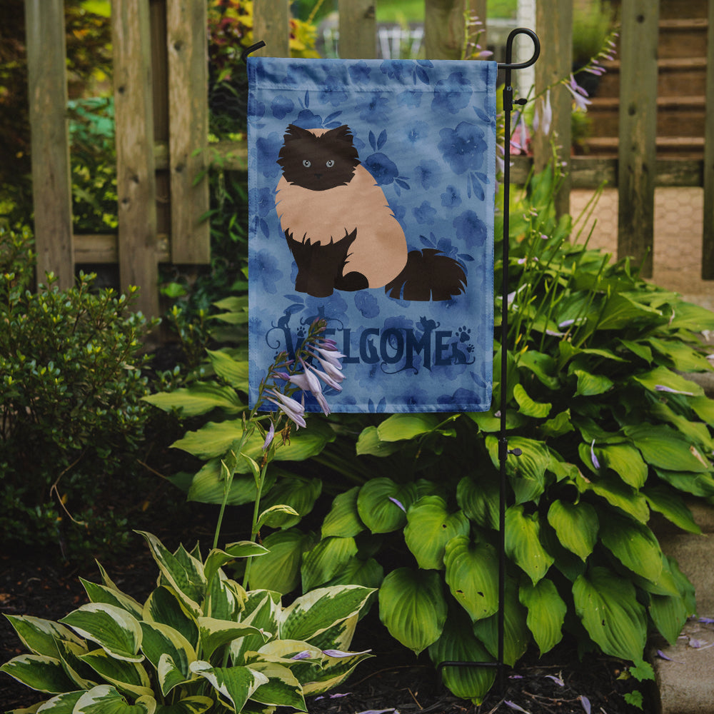 Colorpoint Persian Hymalayan #2 Cat Welcome Flag Garden Size CK5026GF  the-store.com.