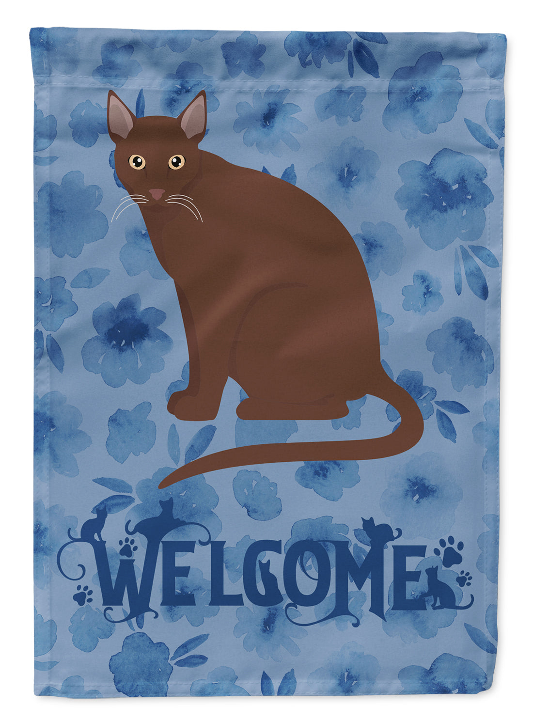 Raas Cat Welcome Flag Canvas House Size CK5052CHF  the-store.com.