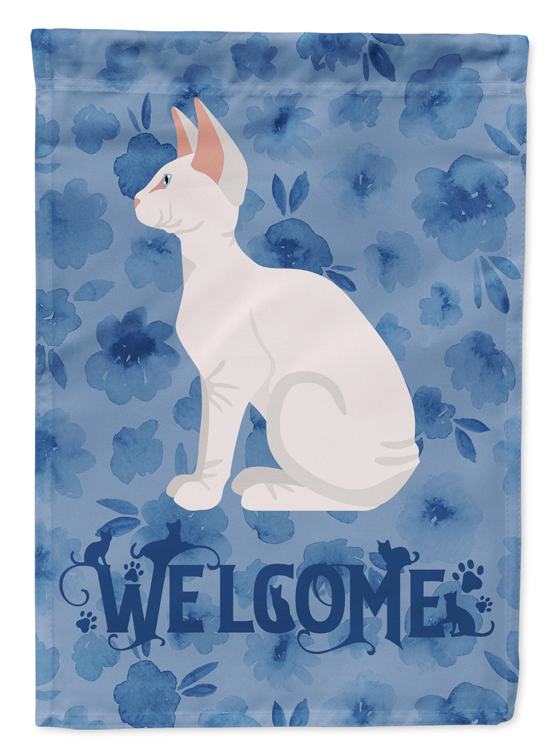 Sphynx #3 Cat Welcome Flag Garden Size CK5068GF  the-store.com.