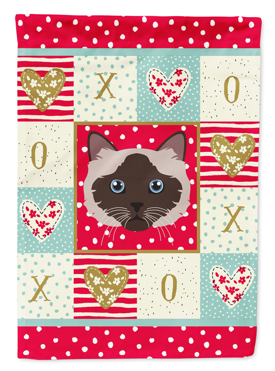 Birman Cat Flag Garden Size CK5090GF  the-store.com.