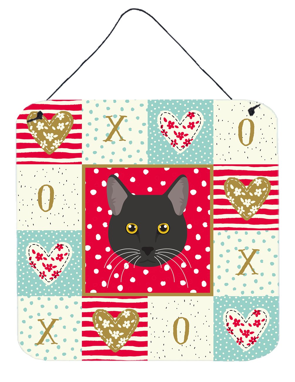 Bombay Cat Love Wall or Door Hanging Prints CK5091DS66 by Caroline's Treasures