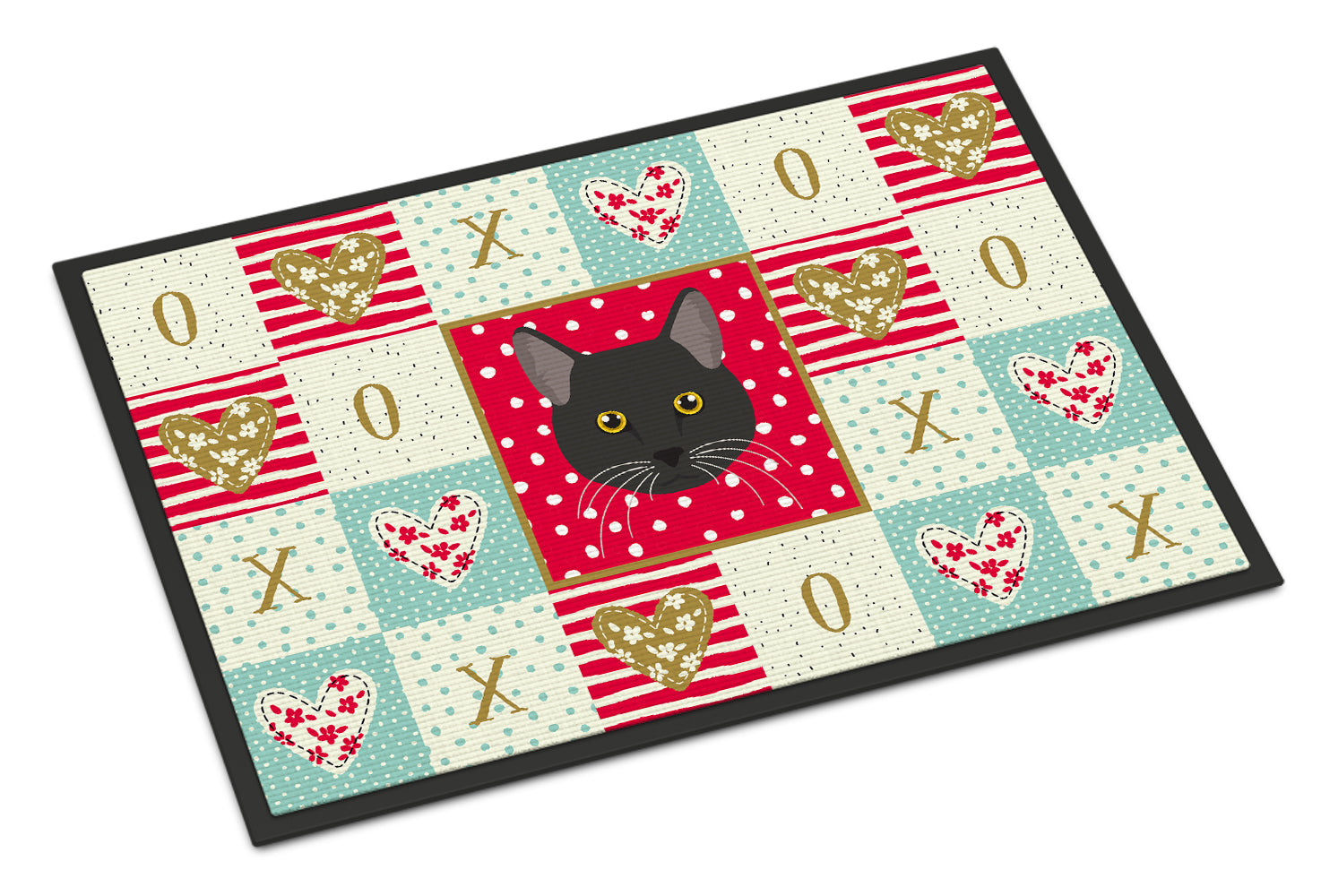 Bombay Cat Love Indoor or Outdoor Mat 18x27 CK5091MAT - the-store.com