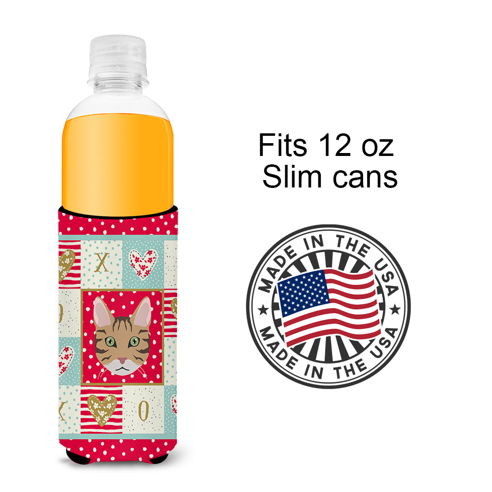 California Spangled Cat  Ultra Hugger for slim cans CK5098MUK  the-store.com.