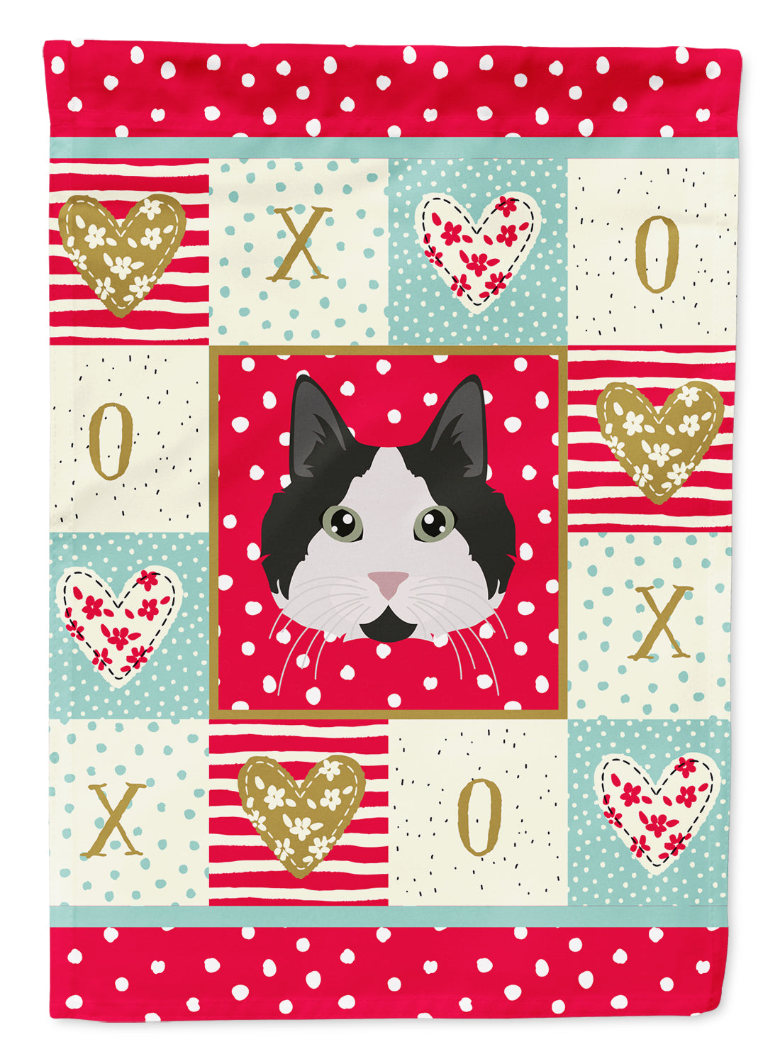 Cymric Cat Flag Garden Size CK5108GF  the-store.com.