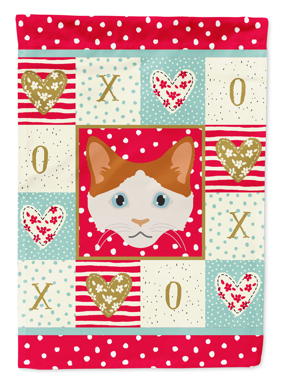 La Perm Cat Flag Canvas House Size CK5127CHF  the-store.com.