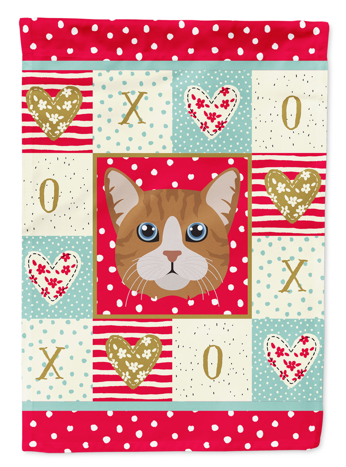 Manx Cat Flag Garden Size CK5132GF  the-store.com.