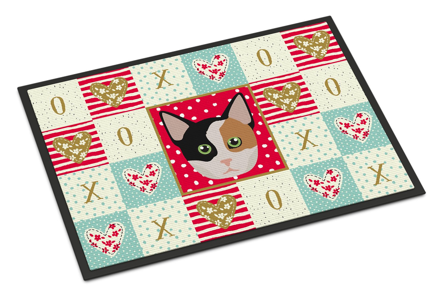 Munchkin Cat Love Indoor or Outdoor Mat 24x36 CK5134JMAT by Caroline's Treasures